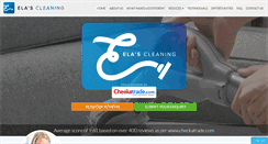 Desktop Screenshot of elascleaning.com